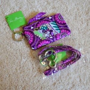 NWT Vera Bradley Mickey Lanyard